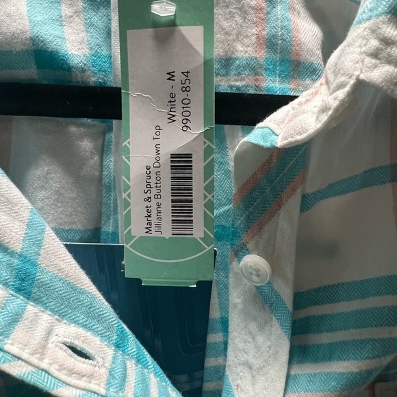 Market and Spruce Stitch Fix Jillianne Button Down Top
White Blue, New with Tags - Picture 7 of 7